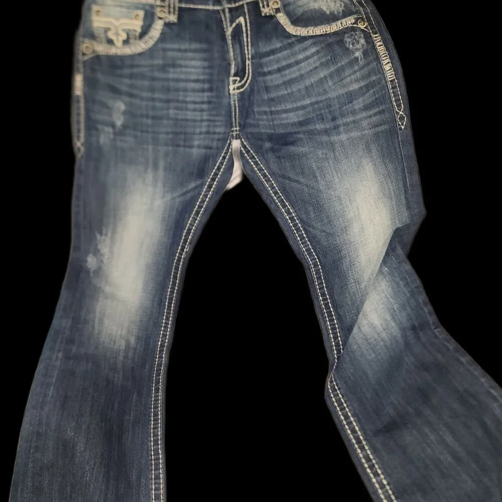 Mens Rock Revival jeans - Picture 2 of 3